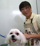 動物看護士・トリマー：　田中　綾